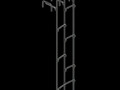 ТУ 4859-001-56678263-2003 Канализационная лестница КЛ-1.4 (Л-1; Л-18) для колодцев